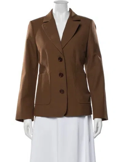 Pre-owned Wales Bonner Blazer In Brown