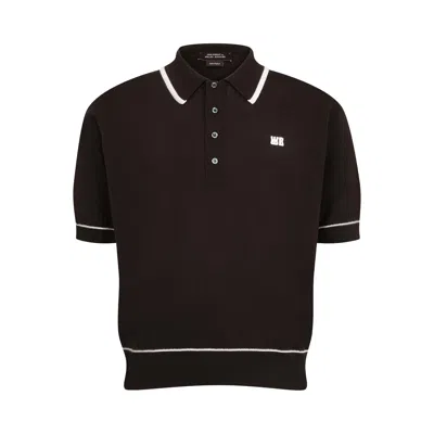 Pre-owned Wales Bonner Blessings Polo 'dark Brown' | Men's Size M
