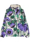 Wales Bonner Bloom Printed Hooded Shell Jacket In Multicoloured 1