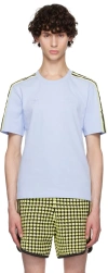 Wales Bonner Blue Adidas Originals Edition Set-in T-shirt In Blue