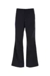 Wales Bonner Pantalone In Cotone Blu Notte Uomo In Blue