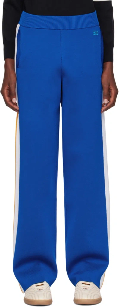 Wales Bonner Blue Tide Track Pants