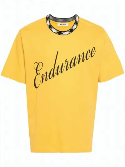 Wales Bonner Bold Script Graphic T-shirt In White