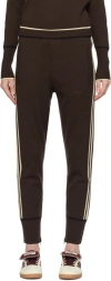 Wales Bonner Brown Adidas Originals Edition Statement Sweatpants In Dark Brown