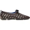 Wales Bonner Chakra Ballet Flat In Brown