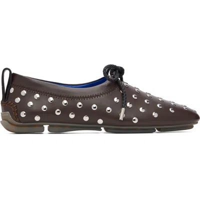 WALES BONNER BROWN CHAKRA LOAFERS