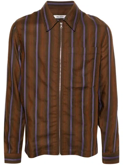 WALES BONNER BROWN CHORUS SHIRT