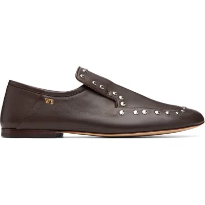 Wales Bonner Brown Dakar Loafers In Multi