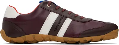 Wales Bonner Burgundy Cadence Sneakers In 679 Burgundy