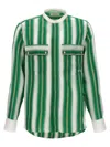 Wales Bonner 'cadence' Shirt In Green