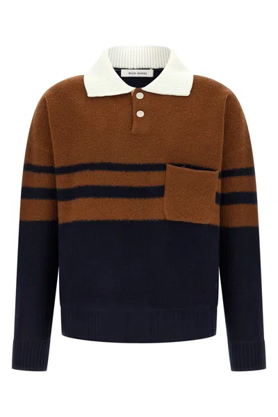 WALES BONNER 'CALM' POLO SHIRT