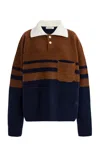 Wales Bonner Calm Wool-blend Polo Shirt