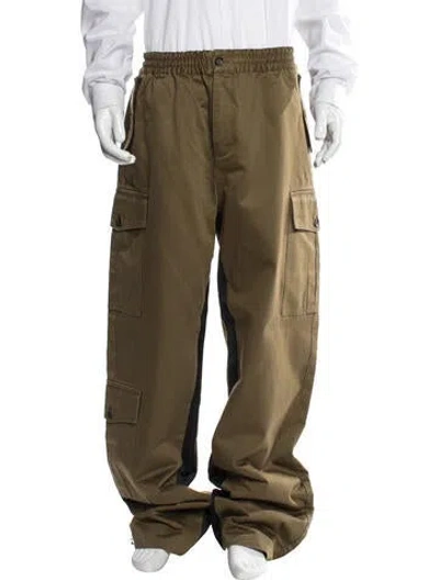 Pre-owned Wales Bonner Cargo Pants In Green