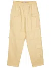 Wales Bonner Cargo-shorts Mit Elastischem Bund In Neutrals