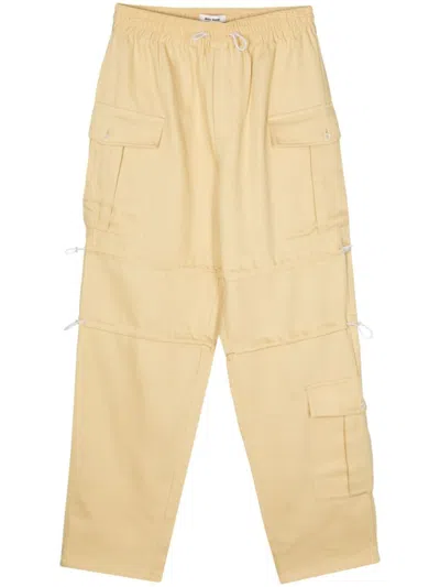 Wales Bonner Cargo-shorts Mit Elastischem Bund In Neutrals