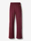 Wales Bonner Essence Jersey Track Pants In Burgundy