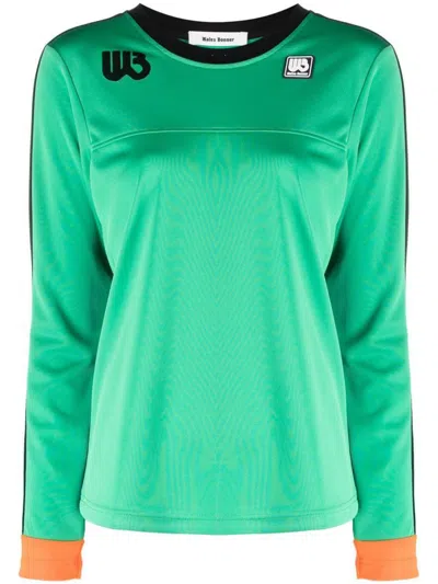 WALES BONNER WALES BONNER COMMUNE LONG SLEEVE TEE