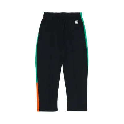 Pre-owned Wales Bonner Commune Track Pant 'black/green/orange' | Women's Size Xs