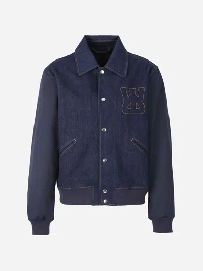 WALES BONNER WALES BONNER COTTON DENIM JACKET