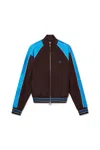 Wales Bonner Courage Zip-up Track Jacket In Brown