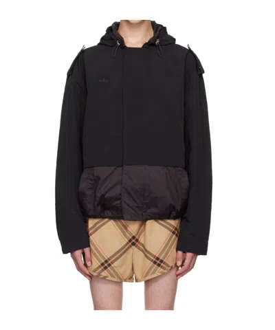 Wales Bonner Black Adidas Originals Edition Nylon Bungee Jacket