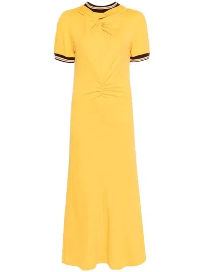 Wales Bonner Dress In Yellow