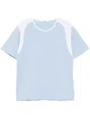 Wales Bonner Colorblocked Tee In Blue