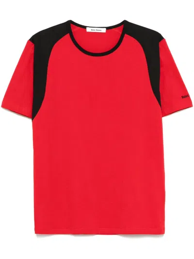 Wales Bonner Dub T-shirt In Red