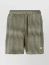 Wales Bonner 'dynamic Patterned Side Stripe Elastic Waistband Shorts'