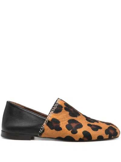 Wales Bonner Earth Loafers In Brown