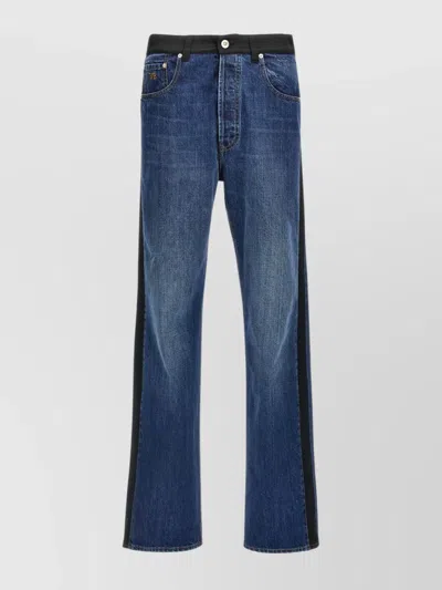 WALES BONNER 'ECHO DENIM' JEANS WITH POCKETS AND BELT LOOPS