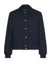 Wales Bonner Echo Indigo Blue Denim Jacket In Indigo