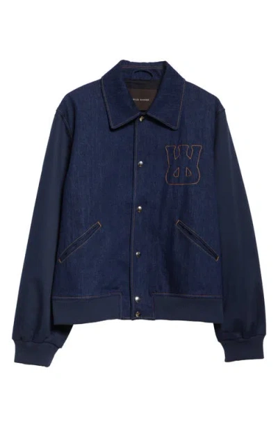 Wales Bonner Echo Indigo Blue Denim Jacket