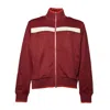 Wales Bonner Essence Jersey Jacket - Bordeaux In Red