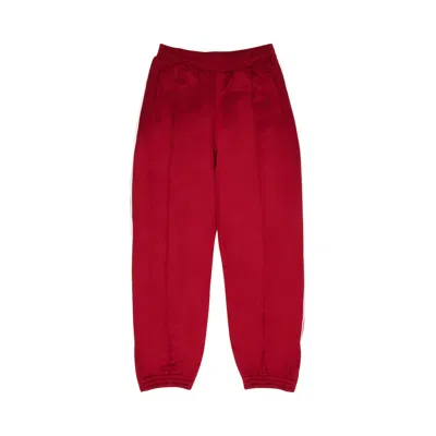 Pre-owned Wales Bonner Essence Track Pants 'burgundy Red' | Men's Size S