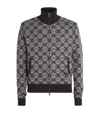 Wales Bonner Geometric Reverie Zip-up Sweater In Pattern
