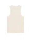 Wales Bonner Groove Tank Top In Neutral