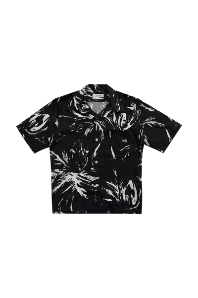 Wales Bonner Highlife Bowling Shirt Black