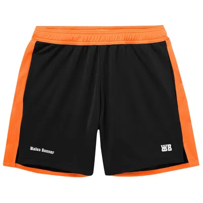 Pre-owned Wales Bonner Home Jersey Shorts 'black/orange' | Men's Size Xl