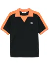Wales Bonner Home Polo Shirt In Black