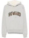 Wales Bonner Gray Howard University Edition 'howard' Hoodie In Grey