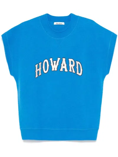 Wales Bonner Howard Sweater In Blue