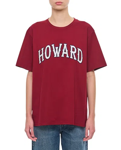 Wales Bonner Howard T-shirt In Red