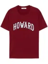 Wales Bonner Bordeaux Cotton Howard T-shirt In Brown