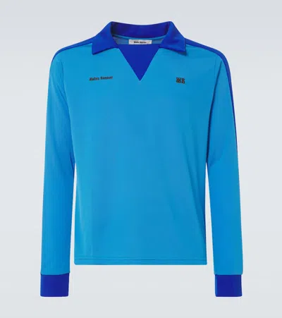 WALES BONNER JERSEY POLO SHIRT