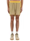 Wales Bonner Sporty Shorts Featuring Contrast Trim In Multi