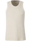Wales Bonner Jersey Tank Top In White
