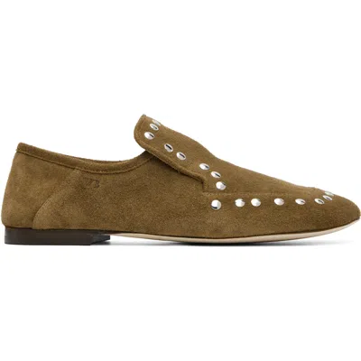 Wales Bonner Khaki Dakar Loafers In Multi
