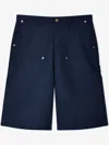 Wales Bonner Kingston Shorts In Blue