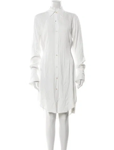 Pre-owned Wales Bonner Knee-length Dress In White